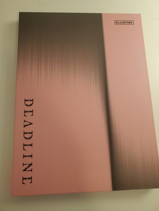Other - BLACKPINK - 3RD MINI ALBUM [DEADLINE] Pink Kpop Album Version
